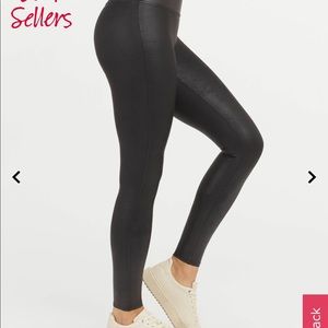 Spanx leather leggings SP